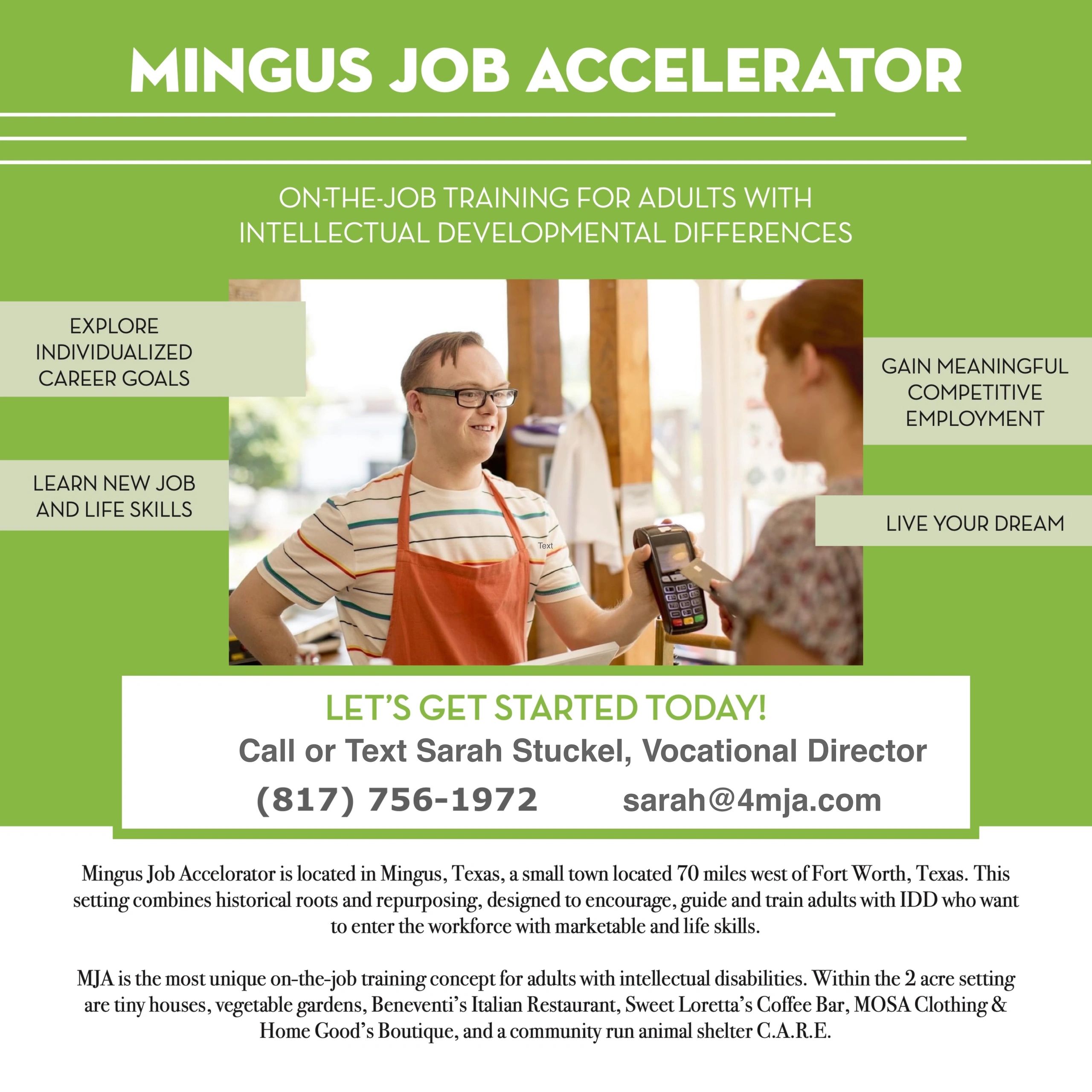 Mingus Job Accelerator